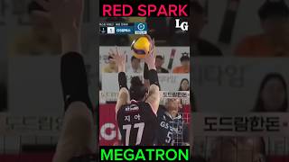 Momen ini menunjukkan blok Gia lebih kuat daripada spike Gyselle Silva🤔😱🔥volleyballredspark [upl. by Woolcott841]