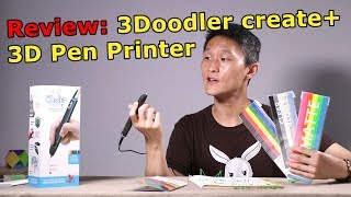 Review 3Doodler create New amp Improved 3D Pen Printer [upl. by Riddle798]