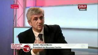 Hervé Morin  invité d quotEn route vers la présidentiellequot [upl. by Migeon]