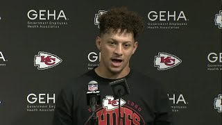 Chiefs quarterback Patrick Mahomes discusses DeAndre Hopkins first game [upl. by Annhoj20]