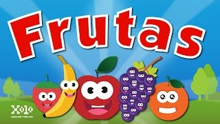 Frutas en español para niños  Videos Aprende [upl. by Kele]