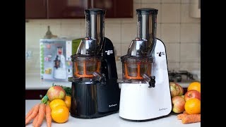 BERLINGER MAX350W PROFESIONALNA WYCISKARKA SOKOWIRÓWKA SLOW JUICER WOLNO OBROTOWA [upl. by Verine]