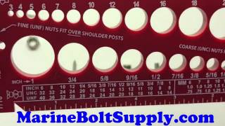 How to measure bolts screws or nuts [upl. by Ardrey]