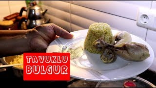 Tavuk incikli bol tereyağlı bulgur pilavı nasıl yapılır [upl. by Trinl]