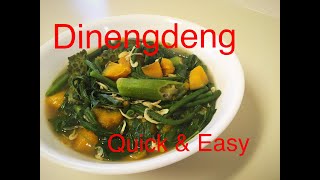 Dinengdeng  Super Easy 15 Minutes Cook Ilocano Recipe [upl. by Sremlahc]