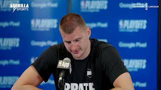 FINAL JOKER INTERVIEW  Nikola Jokić Full Postgame Interview  Nuggets vs Timberwolves Game 7 [upl. by Hillell749]