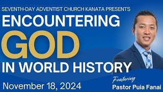 Encountering God in World History  Pastor Puia Fanai [upl. by O'Hara]