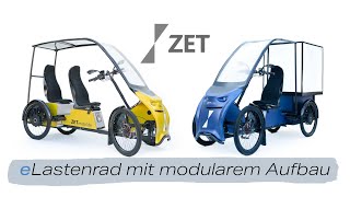 ZETmobil Lastenrad Modelle [upl. by Ancalin]