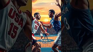 2024 Olympic basketball Updates highlights from USA vs France gold medal game [upl. by Docila]