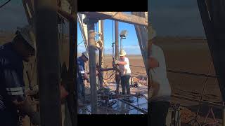 Floorman Workover Rig rig floorman drilling oil tripping derrick [upl. by Nasya47]