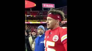 Patrick Mahomes Tells Josh Allen “That’s the worst fcking call i’ve ever seen” after loss to Bills [upl. by Funch372]