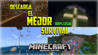 El MEJOR Mundo Tecnico en descarga Minecraft bedrock [upl. by Ott]