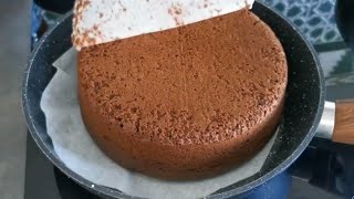 SANS FOUR réaliser ce délicieux GATEAU AUX CHOCOLAT 🍫WITHOUT OVEN make this delicious CHOCOLATE CAKE [upl. by Arayk674]