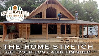 The Home Stretch  Tasks and Costs to Get Your Log Cabin Finished [upl. by Narba]