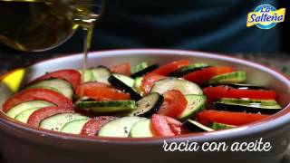 Receta Ratatouille fácil – La Salteña [upl. by Ecinahs]