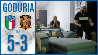 RIGORI ITALIA SPAGNA 53  LIVE REACTION [upl. by Ut301]