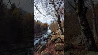 Cascada de Molieres Vall dAran lleida catalunya travel naturaleza reservadelabiosfera [upl. by Padgett]