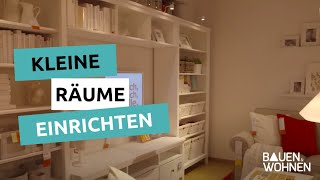 Living Kleine Räume einrichten – Mit diesen Tipps klappt es [upl. by Irelav]