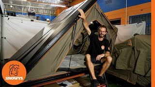 Darche Ridgeback Hard Shell Rooftop Tent  Features [upl. by Enilauqcaj]