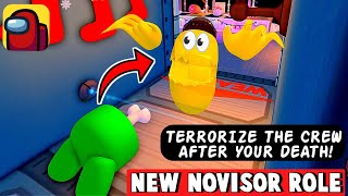 Among Us  Imposters 3D  NEW NOVISOR ROLE Gameplay Roblox Part 50 [upl. by Biernat]