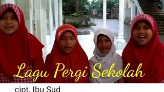 Lagu Anak  Lagu Pergi Sekolah  CiptIbu Sud [upl. by Acirederf175]