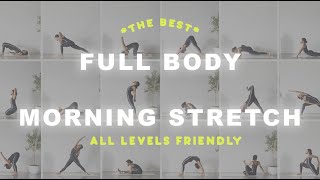 The Absolute Best DEEP FULL BODY MORNING Yoga 45 min ALL LEVELS Friendly [upl. by Annayhs]