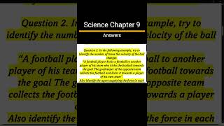 Force and Laws of Motion Class 9 Question Answer  Force and Laws of Motion Class 9 notes shorts [upl. by Anemolif144]