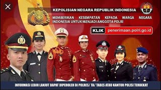 Informasi Penyelenggaraan Rekrutmen Proaktif Dalam Penerimaan Bintara Polri Tahun Anggaran 2021 [upl. by Surdna]