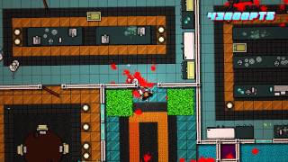 Hotline Miami 2  Scene 12  Death Wish  A Walkthrough [upl. by Ahsasal]