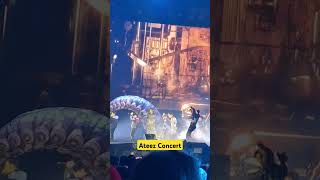 Ateez Concert Is That An 🐙 ateez atinyvlog kpopedits fancams concertvideo [upl. by Ilajna]