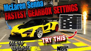 McLaren Senna Fastest Gearbox Settings In Car Parking Multiplayer New Update [upl. by Llevert]