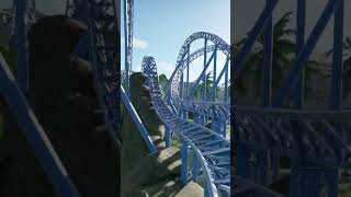 Wild Chase  Planet Coaster POV Short  HighSpeed Pursuit Thrills [upl. by Nesyt645]