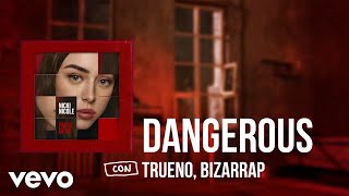 Nicki Nicole Trueno Bizarrap  Dangerous Official Lyric Video [upl. by Mahda]