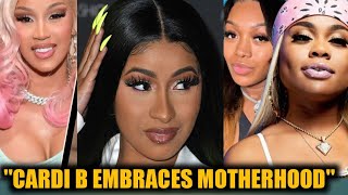 quotCardi B Embraces Motherhood Flaunting Her Baby Bump with Pridequot [upl. by Nyltiac25]