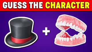 Guess The Characters by Emoji 🎬🍿 Movie Quiz  Emoji Quiz [upl. by Arreip923]