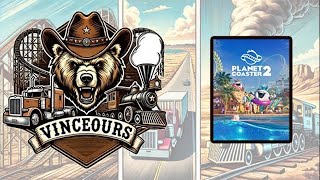 Découverte de Planet Coaster 2 avec VinceOurs  ÉPISODE 01 [upl. by Flory157]