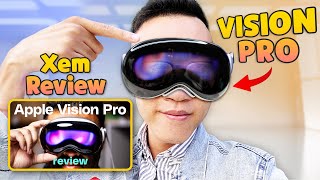 Cảm nhận của mình khi xem Review Apple Vision Pro quá hiện đại tương lai nhưng [upl. by Love758]