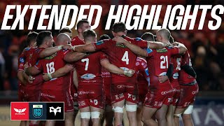 EXTENDED HIGHLIGHTS Scarlets v Ospreys 26 12 23  Scarlets Rugby [upl. by Ydeh]