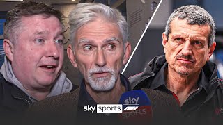 Guenther Steiner LEAVES Haas 😲  Crofty and Damon Hill react 🏎❌ [upl. by Ahsaelat]