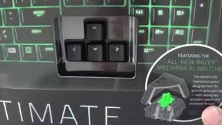 UnboxingReview Teclado Mecánico Razer BLACKWIDOW ULTIMATE en Español [upl. by Ytsrik]