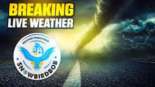 ⚠️🔴Breaking LIVE Weather Derecho Event 90 MPH winds Tornadoes [upl. by Heimer]