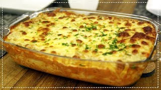 MACARRÃO DE FORNO SUPER CREMOSO DoeÓrgãos [upl. by Arlo]