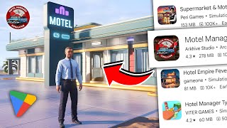 I Played The quotBESTquot Motel Manager Simulator Game On Mobile [upl. by Nyleaj202]