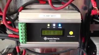 Intronics USA Mppt charge controller inexpensive alternative to midnitesolar and flexmax outback [upl. by Ursala]