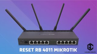 Como Resetar RB4011 da MIKROTIK [upl. by Idnar]