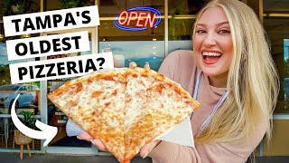 Alfonsos Pizzeria MUKBANG  Tampa Food Review [upl. by Adnoluy]