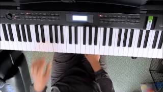 Broken chords for ABRSM grade 1 piano C Major  G Major  F Major  A Minor and D Minor [upl. by Brittnee]