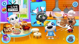 My Talking Tom and Friends 🔴 Live Stream Gameplay livestream [upl. by Llerej]