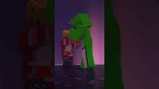 Technoblade Vs Dream Speedrun Competition Minecraft Animation shorts [upl. by Lesly]