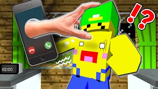 【絶対に真似しないで😱】電話で恐怖の怪人アンサーを呼び出すマインクラフト🥶【マイクラ Minecraft】ぽっぴんず [upl. by Madelon]